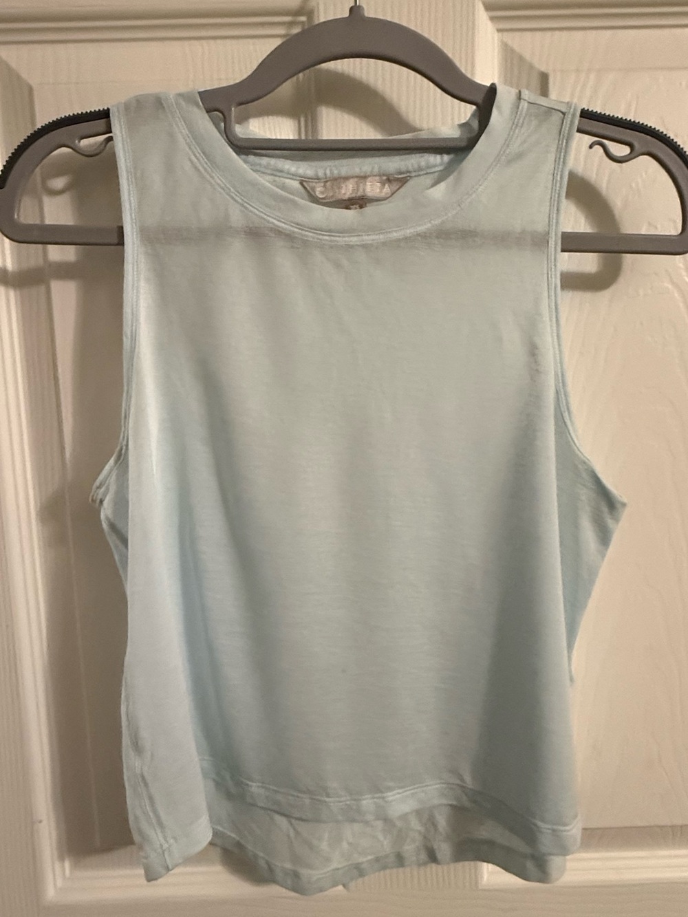 Athleta Light Blue Sleeveless Tank Top Size XS